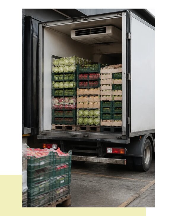 Перевозка плодоовощной продукции оптом напрямую в Коркино